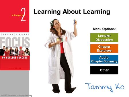 Learning About Learning