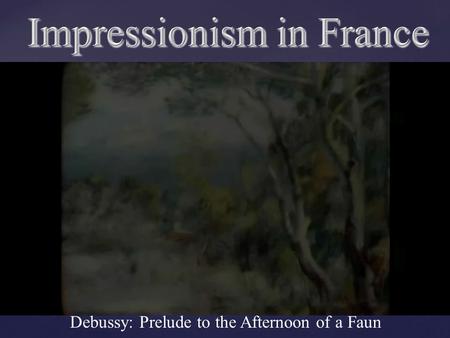 Impressionism in France