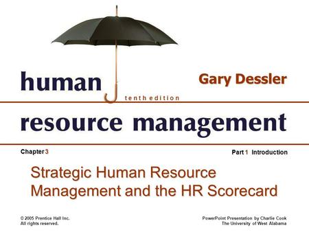 Strategic Human Resource Management and the HR Scorecard