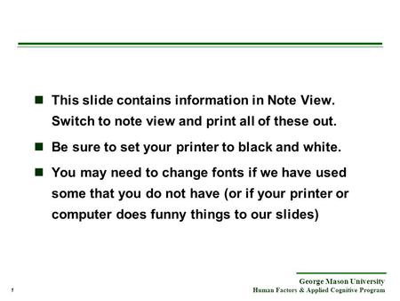 Be sure to set your printer to black and white.