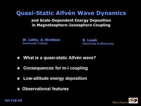 Quasi-Static Alfvén Wave Dynamics