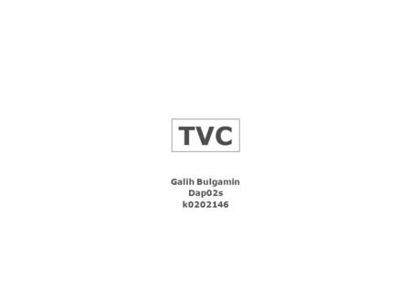 TVC Galih Bulgamin Dap02s k0202146.