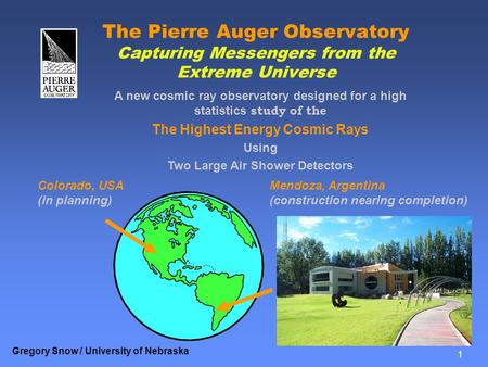 The Highest Energy Cosmic Rays Two Large Air Shower Detectors