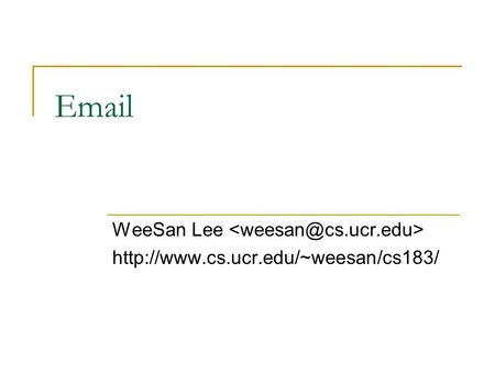 WeeSan Lee