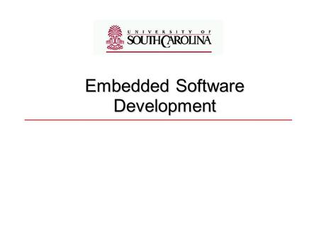 Embedded Software Development. Page 2 Hardware and software architectures Hardware and software are intimately related: software doesn’t run without hardware;