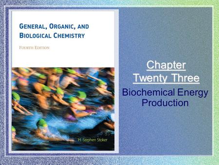 Biochemical Energy Production