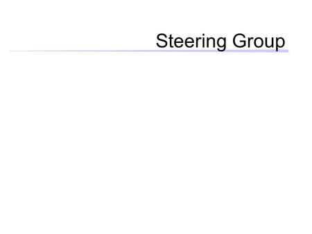 Steering Group. Past work Ideas From Visits Strategies –what are strategies –how do they relate to interactional properties Discreet states & transition.