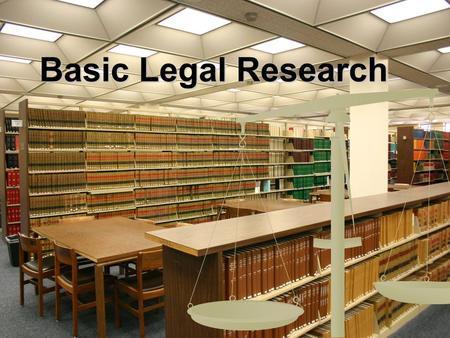 Basic Legal Research. Primary & Secondary Sources Primary Primary Statutes (Codes) Statutes (Codes) Administrative Regulations Administrative Regulations.