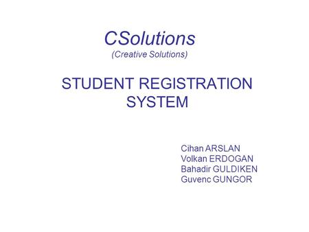 CSolutions (Creative Solutions)