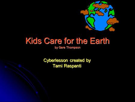 Kids Care for the Earth by Gare Thompson