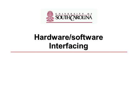 Hardware/software Interfacing. Page 2 Interrupt handling and using internal timer Two way for processor to accept external input: Waiting for input: Processor.