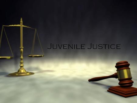 Juvenile Justice. Early History  Early in U.S. history, children who broke the law were treated the same as adult criminals.  The first juvenile court.