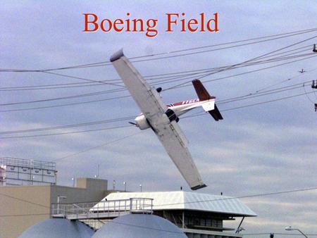 Boeing Field. Downbursts can be Divided into Two Main Types MACROBURST: A large downburst with its outburst winds extending greater than 2.5 miles horizontal.