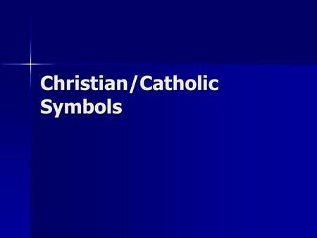 Christian/Catholic Symbols. CHI-RHO The letters X and P are often used as another symbol for Christ. The letters X and P are often used as another symbol.