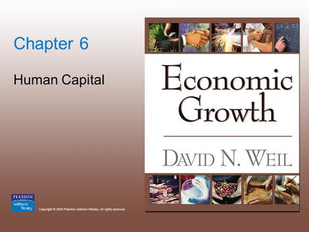 Chapter 6 Human Capital. Copyright © 2005 Pearson Addison-Wesley. All rights reserved. 6-2.
