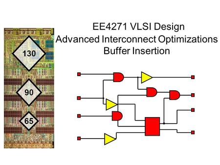 EE4271 VLSI Design Advanced Interconnect Optimizations Buffer Insertion.