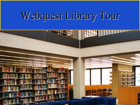 Webquest Library Tour. The Lehman College Library is an academic library containing over a half million books and as many microforms. It serves the campus.