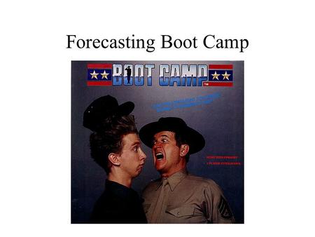 Forecasting Boot Camp. Major Steps in the Forecast Process Data Collection Quality Control Data Assimilation Model Integration Post Processing of Model.