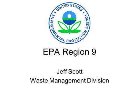 Jeff Scott Waste Management Division