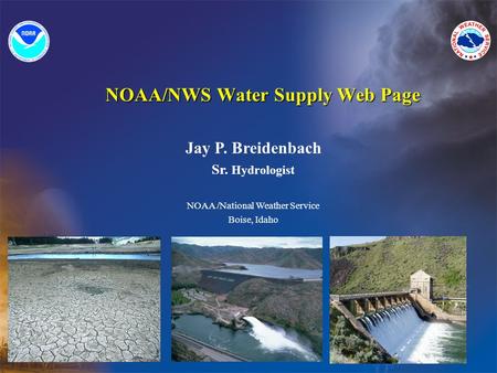 NOAA/NWS Water Supply Web Page