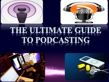 What is Podcasting is a digital recording of a radio broadcasting or program that is made available on the internet. This recording is downloaded to a.