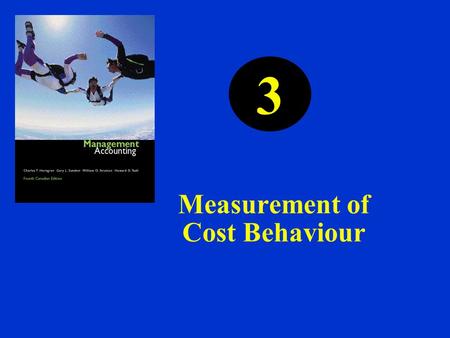 Measurement of Cost Behaviour