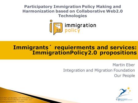 Martin Eber Integration and Migration Foundation Our People.