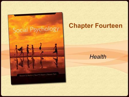 Chapter Fourteen Health. Copyright © Houghton Mifflin Company. All rights reserved.14-2 Health Psychology The application of psychology to the promotion.