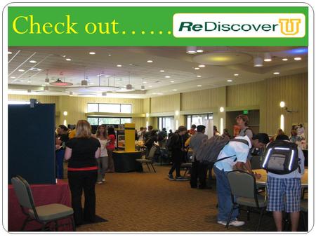 Check out….... is the one stop shop for all your advising needs, questions on changing majors, tips on studying, resume building, finding a job, financial.