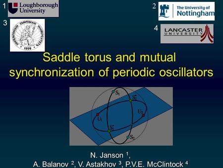 Saddle torus and mutual synchronization of periodic oscillators