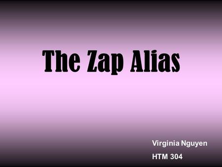 The Zap Alias Virginia Nguyen HTM 304. The Alias A three-wheeled electric car.