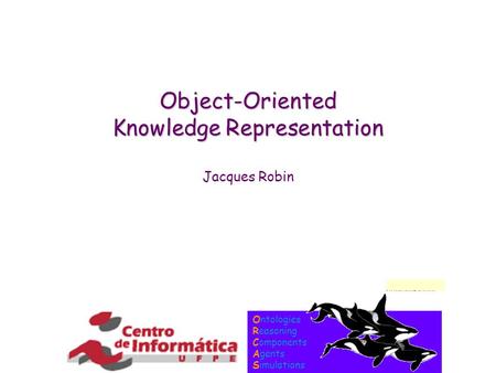 Object-Oriented Knowledge Representation