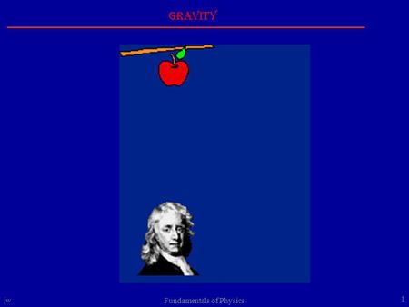 Jw Fundamentals of Physics 1 GRAVITY. jw Fundamentals of Physics 2 Chapter 13: Newton, Einstein, and Gravity Isaac Newton 1642 - 1727Albert Einstein 1872.