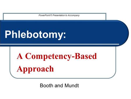 A Competency-Based Approach