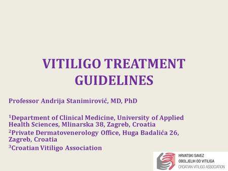 VITILIGO TREATMENT GUIDELINES