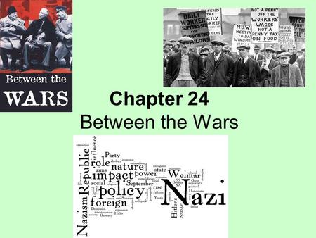 Chapter 24 Between the Wars. Women after the War Women were rewarded for their contributions to the war effort by granting them voting rights Return to.