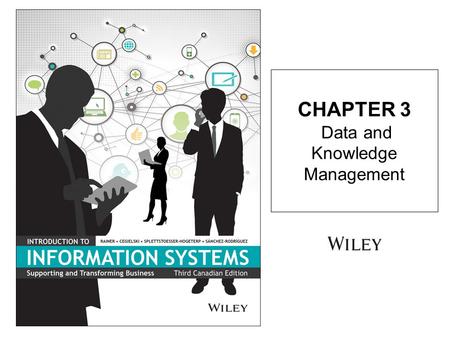 CHAPTER 3 Data and Knowledge Management