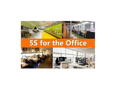 Why 5S? Workplace organization required when: