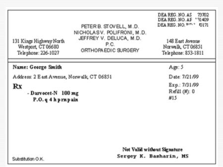 Instructions say P.O. q 4 h prn pain.