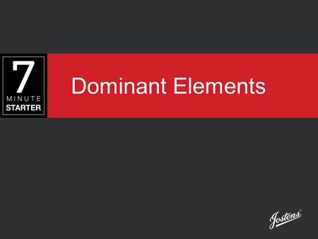 Dominant Elements.