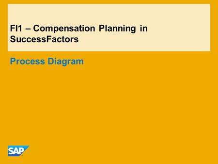 FI1 – Compensation Planning in SuccessFactors