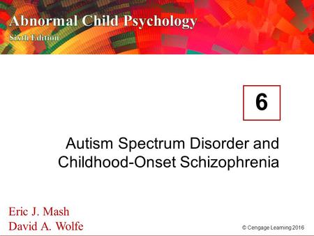Autism Spectrum Disorder and Childhood-Onset Schizophrenia