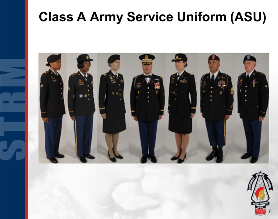 Army Class A Uniform Wear 84