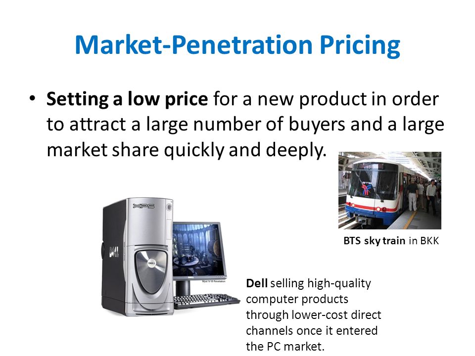 Penetration Pricing Example 47