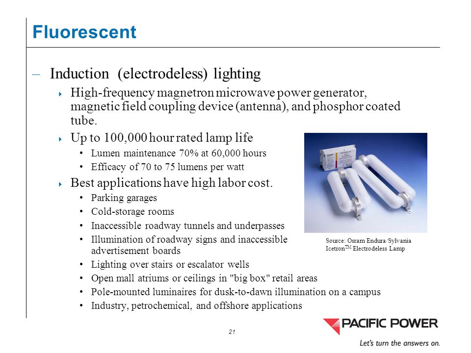 Fluorescent+Induction+(electrodeless)+li
