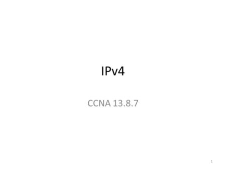 IPv4 CCNA 13.8.7 1. 2 Identify below which of the 3 following are true. Area 1 500 users 192.168.1.0/24 Area 2 60 users 192.168.2.0/24 Area 3 200 users.