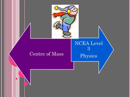Centre of Mass NCEA Level 3 Physics This is a useful tool for studying collisions, explosions and other forms of motion. Centre of mass = point where.