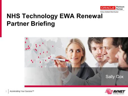 Accelerating Your Success™ NHS Technology EWA Renewal Partner Briefing Sally Cox 1.