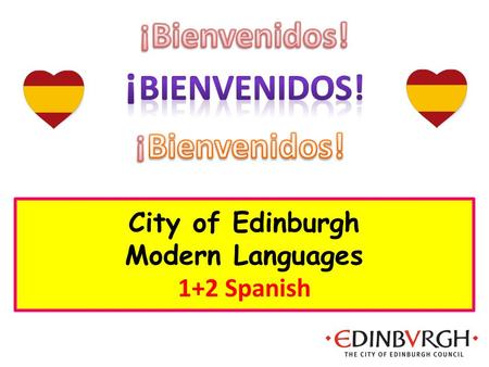 City of Edinburgh Modern Languages 1+2 Spanish