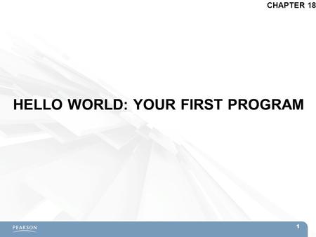 HELLO WORLD: YOUR FIRST PROGRAM CHAPTER 18 1. Topics  Hello World?  Creating a Unity Project –The Unity Project Folder  MonoDevelop: Unity's Code Editor.